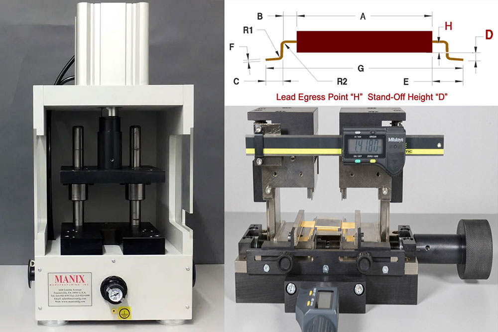 MANIX芯片引腳成型/切割系統